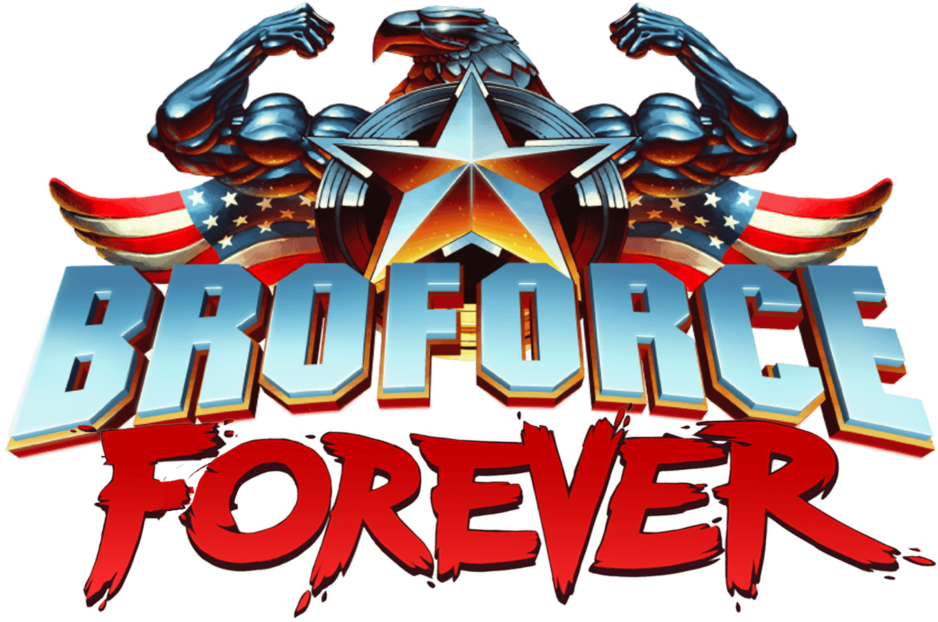 Broforce Forever Logo