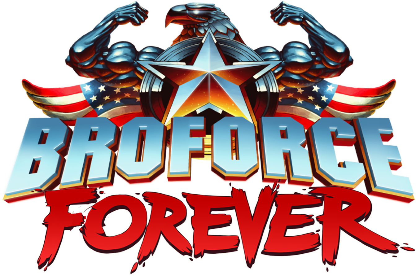 Broforce Forever Logo